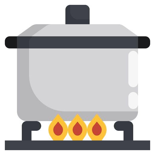 調理鍋 Generic Flat icon