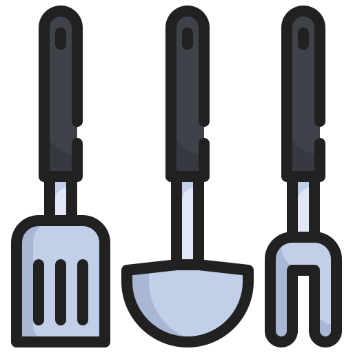 utensílios de cozinha Generic Outline Color Ícone