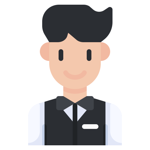 Waiter Generic Flat icon