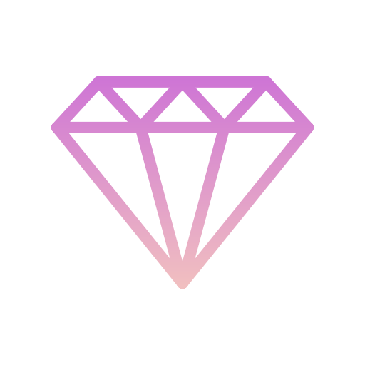 diamant Generic Gradient Icône