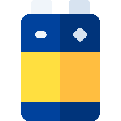 batterie Basic Rounded Flat icon