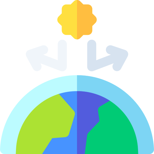 온실 효과 Basic Rounded Flat icon