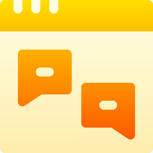Conversation Basic Gradient Gradient icon