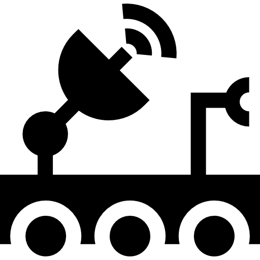 위성 접시 Basic Straight Filled icon