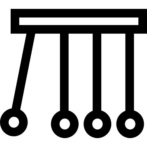 Колыбель Ньютона Basic Straight Lineal иконка