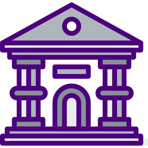 Bank prettycons Lineal Color icon