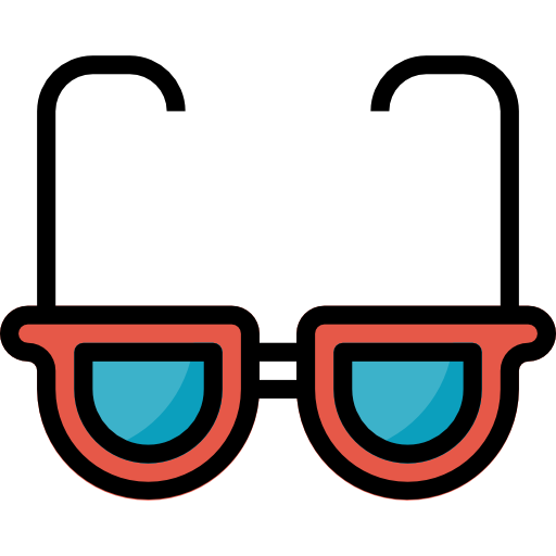 Sunglasses mynamepong Lineal Color icon