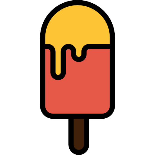 Ice cream mynamepong Lineal Color icon