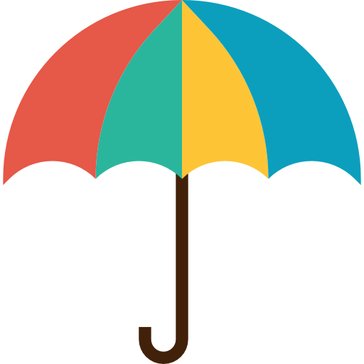 parasol mynamepong Flat ikona