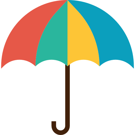 regenschirm mynamepong Flat icon