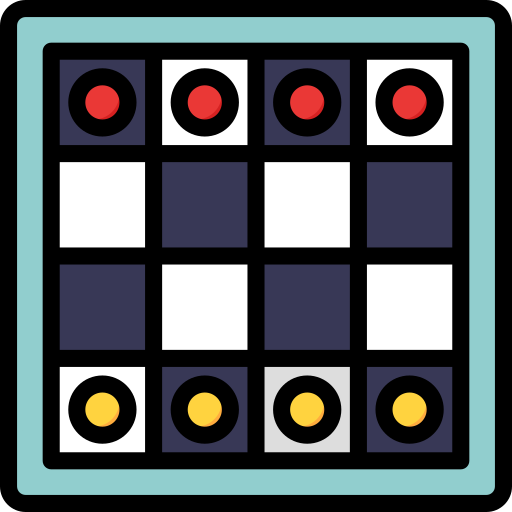Chess board mynamepong Lineal Color icon