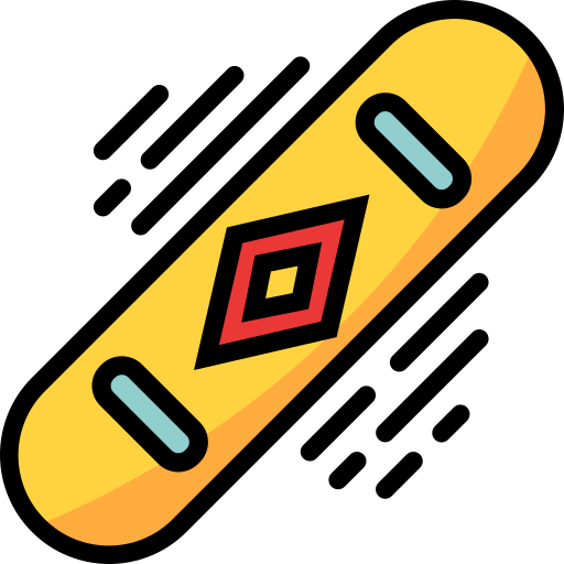 deska snowboardowa mynamepong Lineal Color ikona