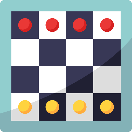 schaakbord mynamepong Flat icoon