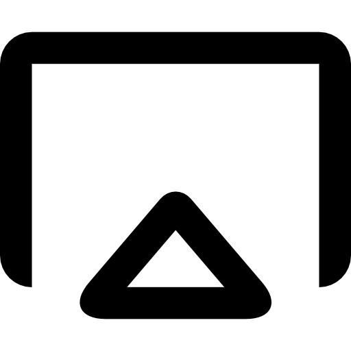 pantalla hirschwolf Lineal icono