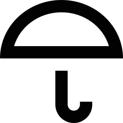 regenschirm hirschwolf Lineal icon