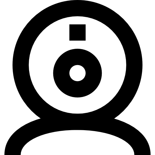 cámara web hirschwolf Lineal icono