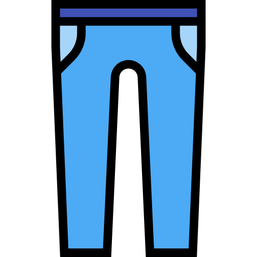Pants mynamepong Lineal Color icon