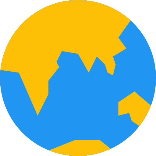 mundo mynamepong Flat icono
