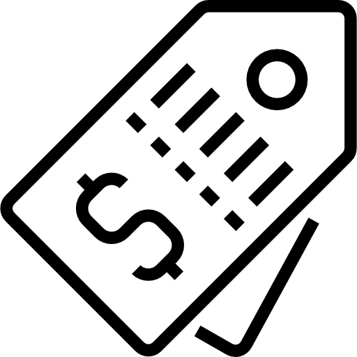 etykietka mynamepong Lineal ikona