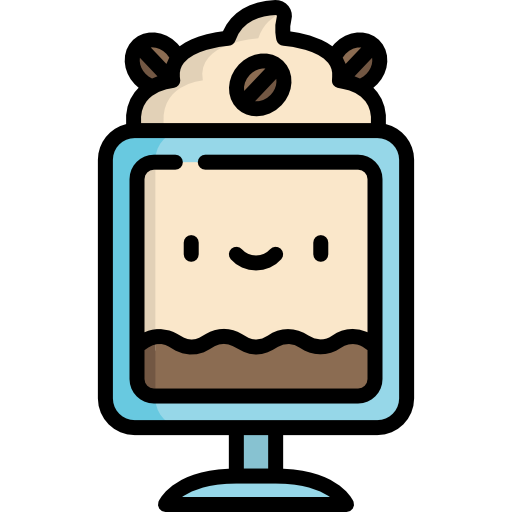 Coffee Kawaii Lineal color icon