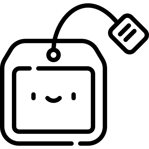 티백 Kawaii Lineal icon