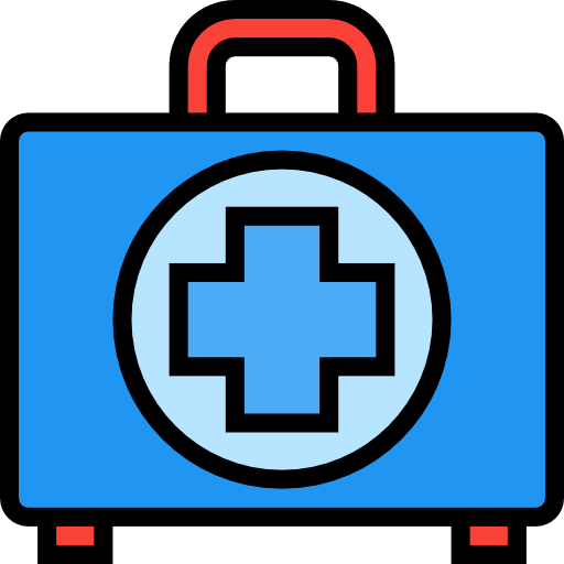 First aid mynamepong Lineal Color icon