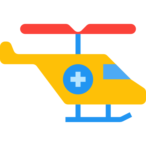 Helicopter mynamepong Flat icon