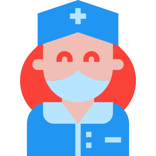 pielęgniarka mynamepong Flat ikona