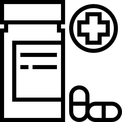 medicamento mynamepong Lineal icono