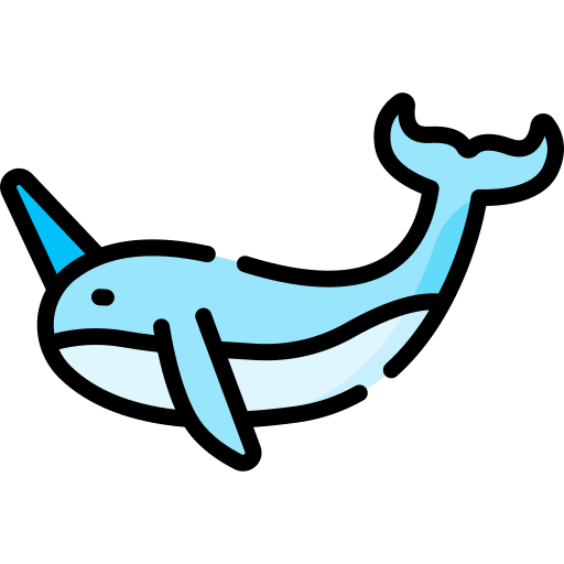 Narwhal Special Lineal color icon