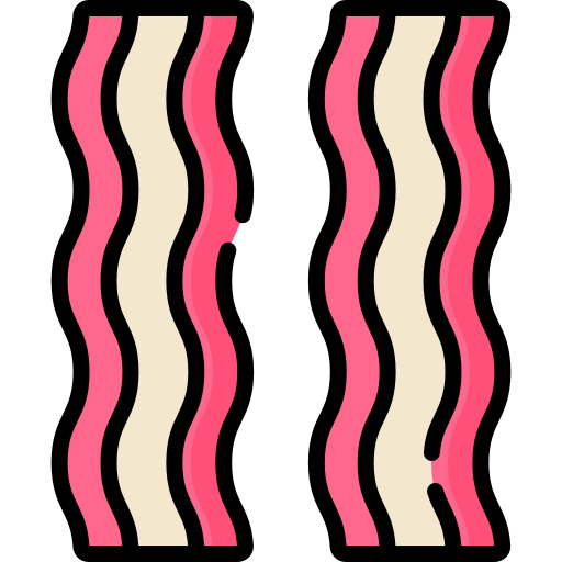 lanières de bacon Special Lineal color Icône