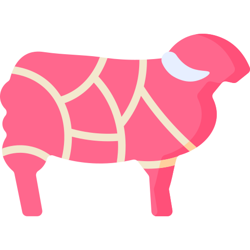 Lamb Special Flat icon