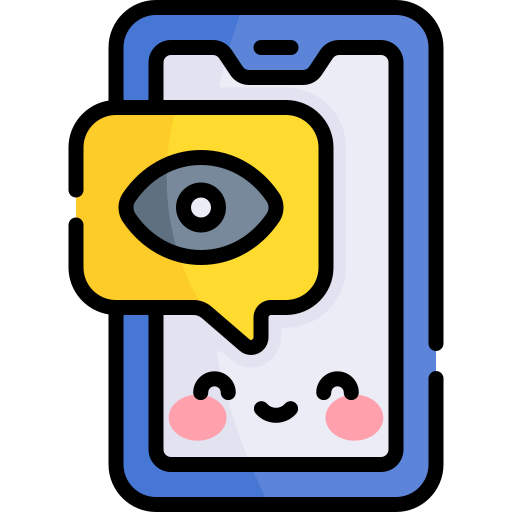 보다 Kawaii Lineal color icon