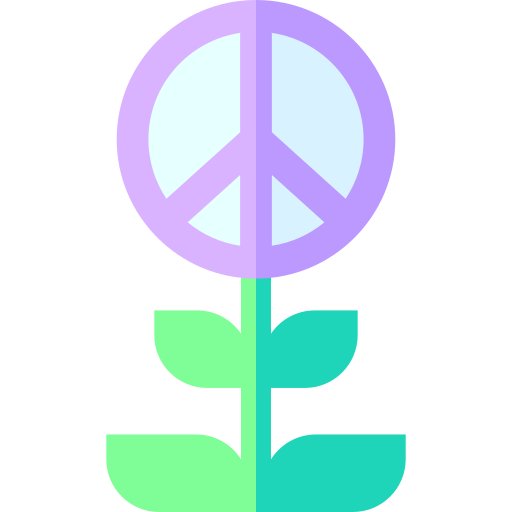 평화 Basic Straight Flat icon