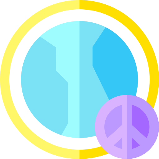 평화 Basic Straight Flat icon