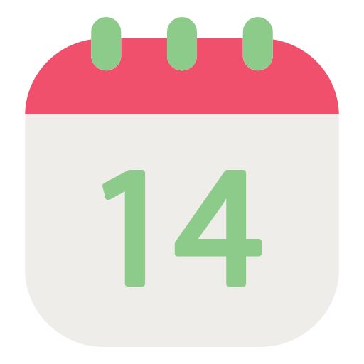 Calendar date Generic Flat icon