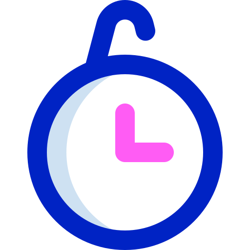 horloge murale Super Basic Orbit Color Icône
