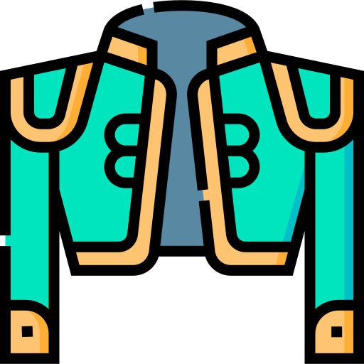 Chaquetilla Detailed Straight Lineal color icon