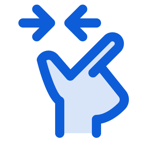 hand Generic Blue icoon