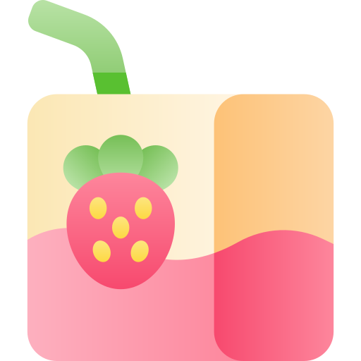 イチゴジュース Kawaii Star Gradient icon