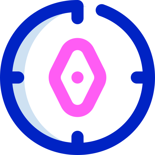 kompas Super Basic Orbit Color icoon