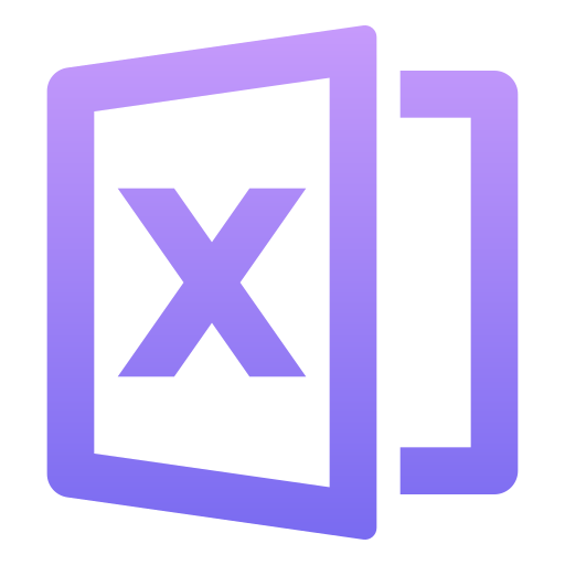 Excel Generic Gradient icon