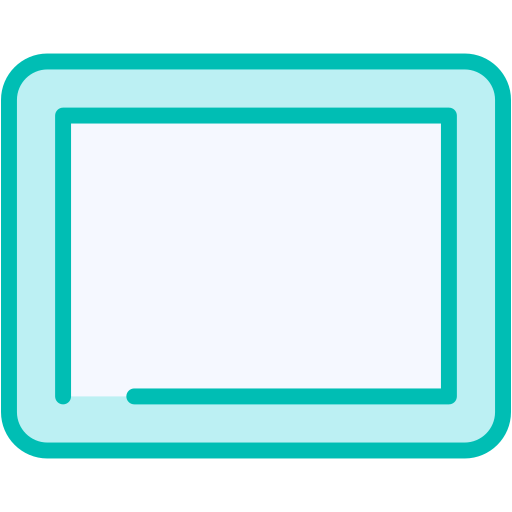 whiteboard Generic Blue icon