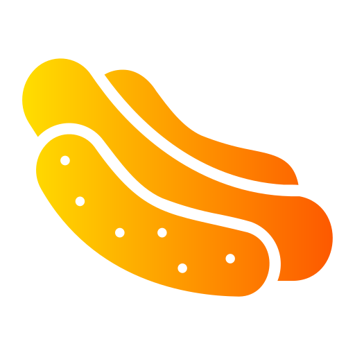 hotdog Generic Flat Gradient icon