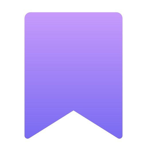 Bookmark Generic Flat Gradient icon