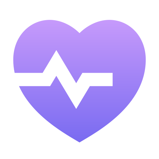 frequenza cardiaca Generic Flat Gradient icona