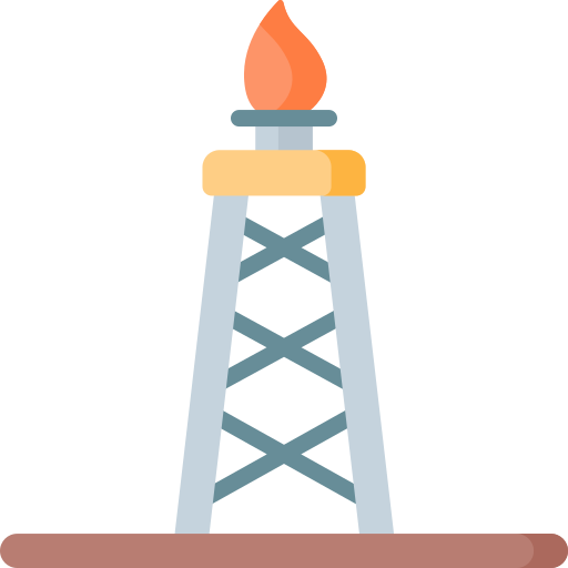 wieża olejowa Special Flat ikona