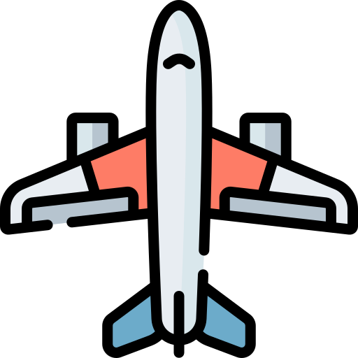 transporte aéreo Special Lineal color Ícone