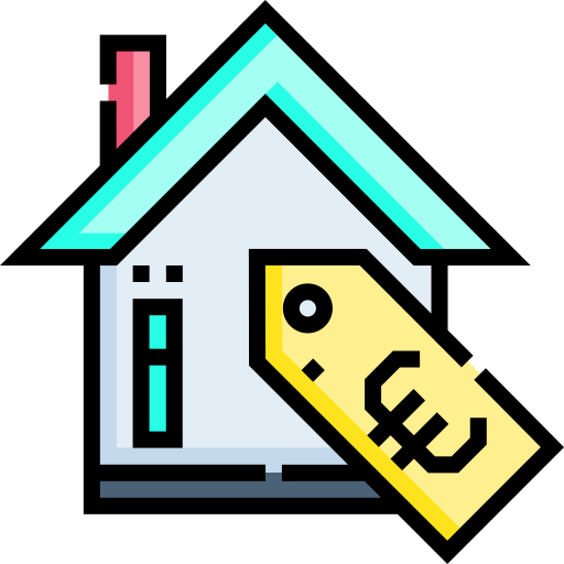 House Detailed Straight Lineal color icon