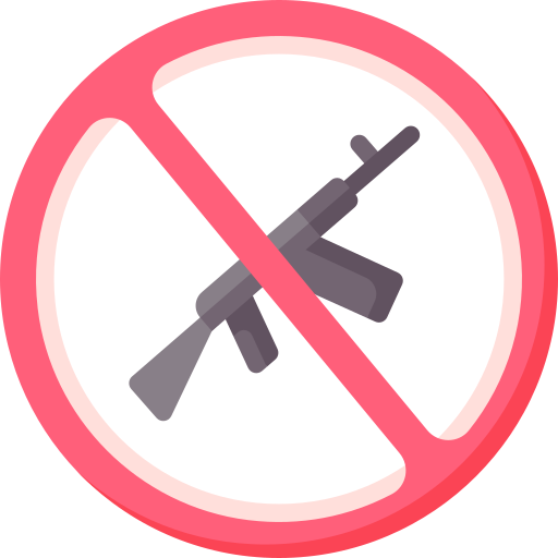 No gun Special Flat icon